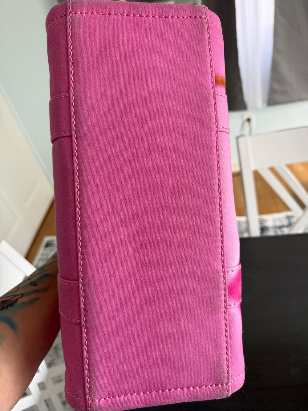 Marc Jacobs Pink Graffiti Heart Tote - Picture 3 of 7